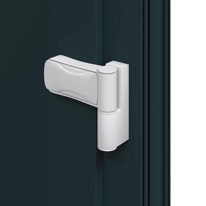 vidaXL Porta d'ingresso Antracite PVC