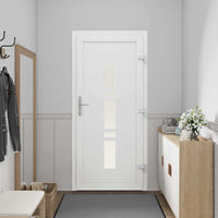 vidaXL Porta d'ingresso Antracite PVC
