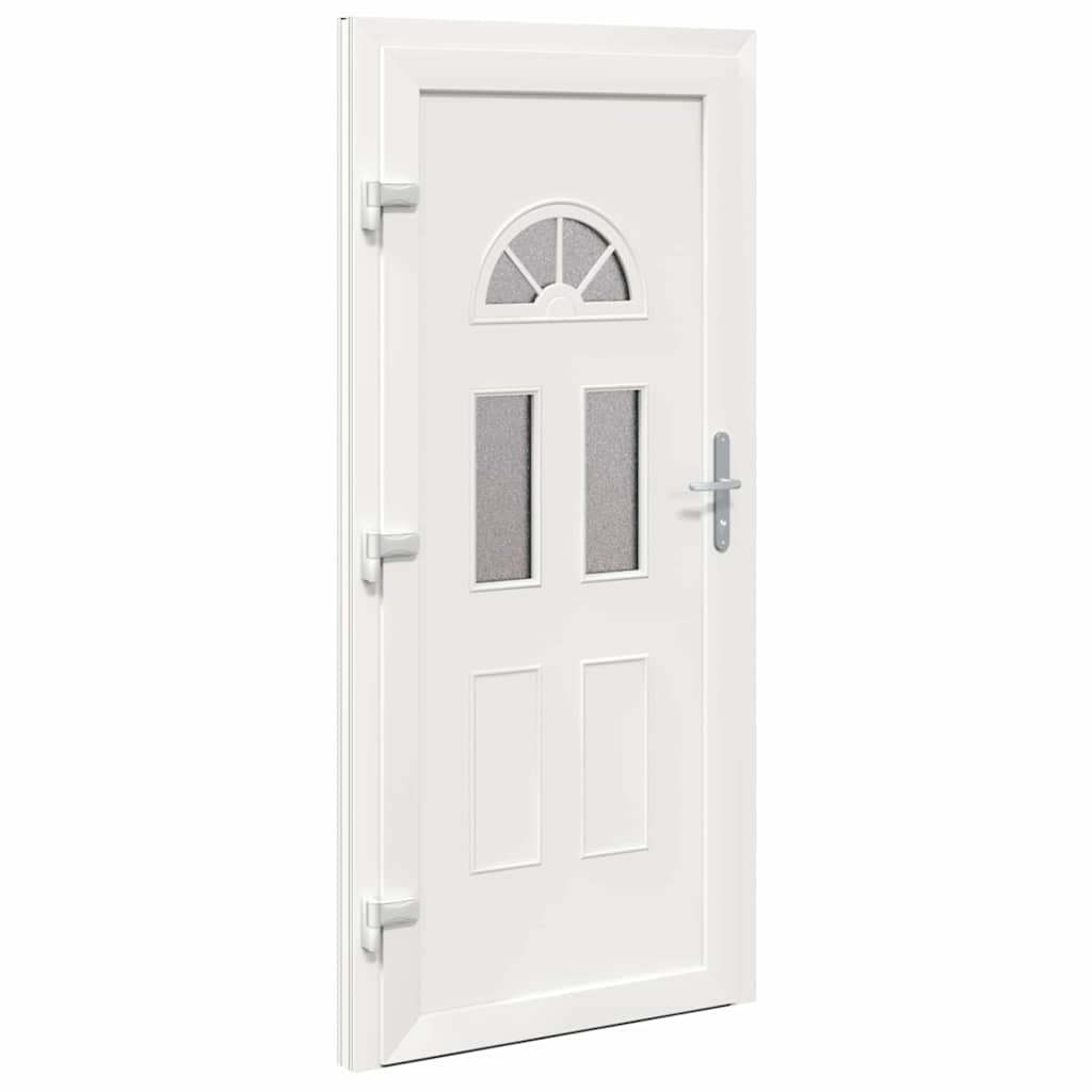 vidaXL Porta Frontale Antracite PVC