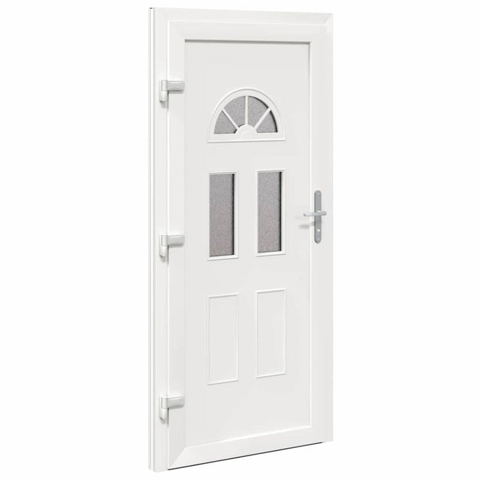 vidaXL Porta Frontale Antracite PVC