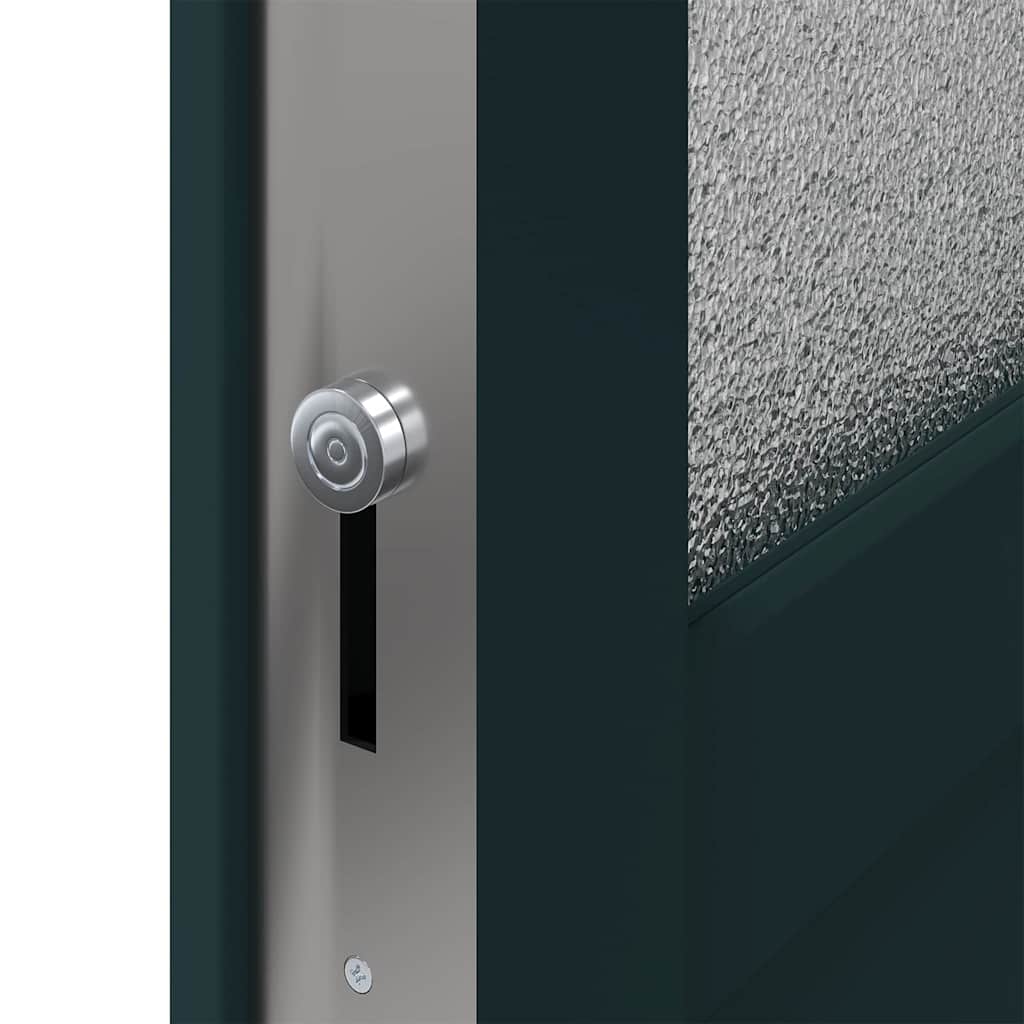 vidaXL Porta d'ingresso Antracite PVC