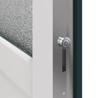 vidaXL Porta d'ingresso Antracite PVC