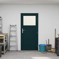 vidaXL Porta d'ingresso Antracite PVC