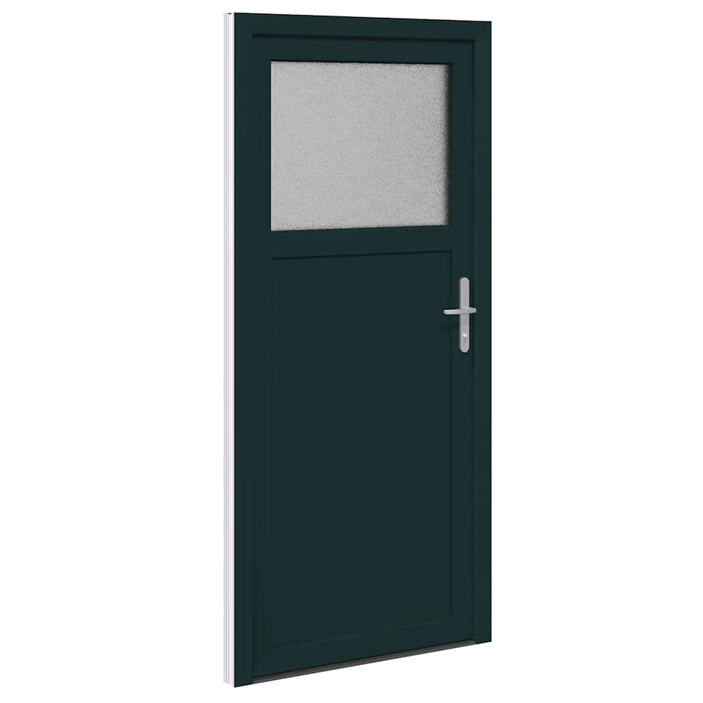 vidaXL Porta d'ingresso Antracite PVC