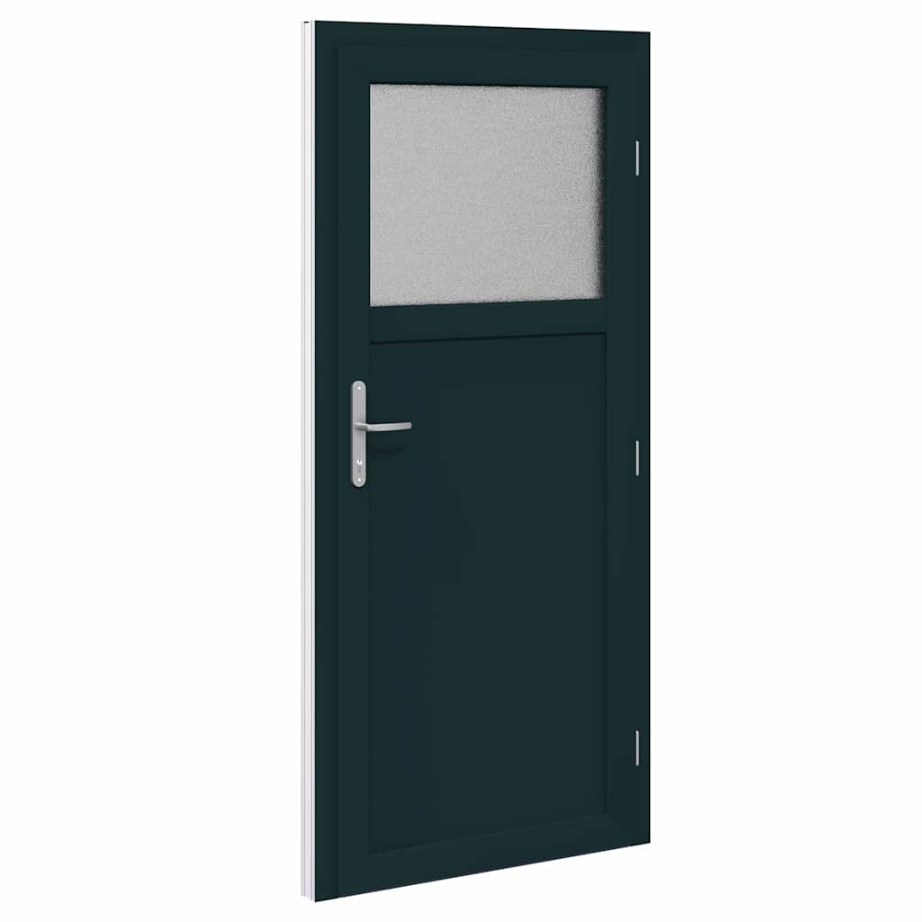 vidaXL Porta d'ingresso Antracite PVC