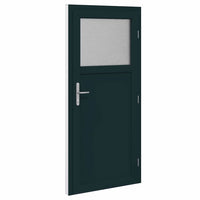 vidaXL Porta d'ingresso Antracite PVC