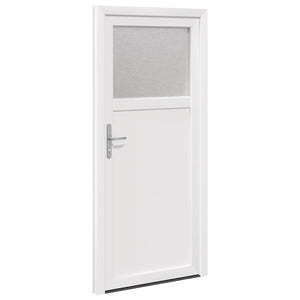 Porta d'ingresso Bianco PVC 3385836
