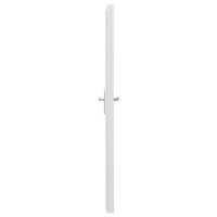 vidaXL Porta d'ingresso Bianco PVC