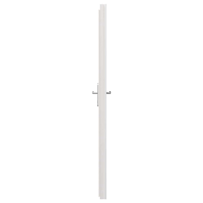 vidaXL Porta d'ingresso Bianco PVC