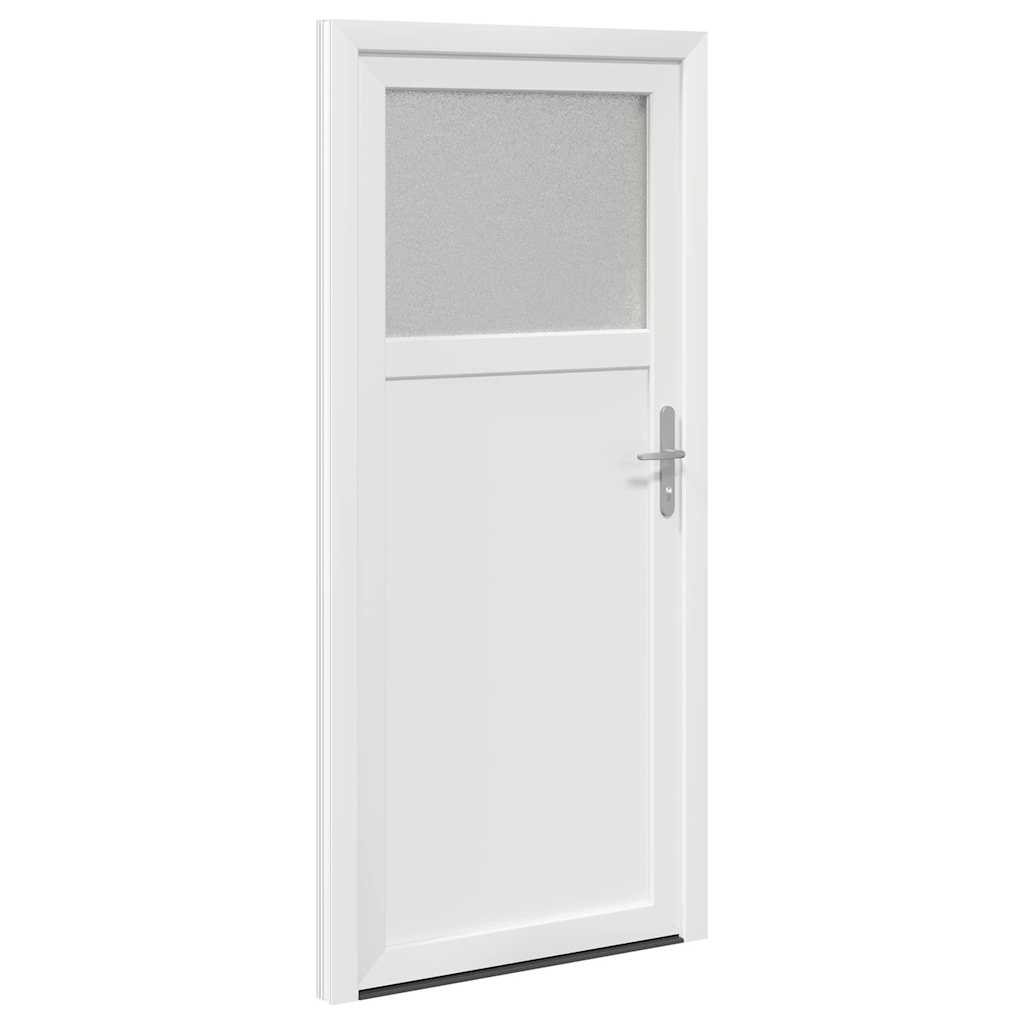 Porta d'ingresso Bianco PVC 3385837