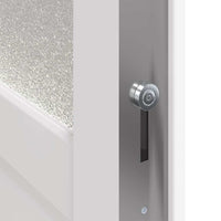 vidaXL Porta d'ingresso Bianco PVC