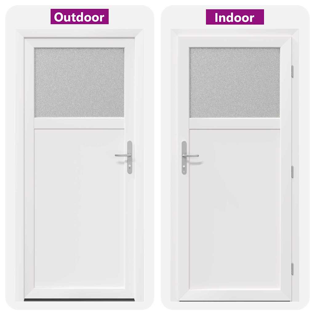 Porta d'ingresso Bianco PVC 3385838