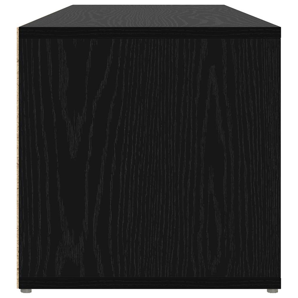 Párnázott tárolópad Rovere nero 102 x 35 x 35 cm 875071