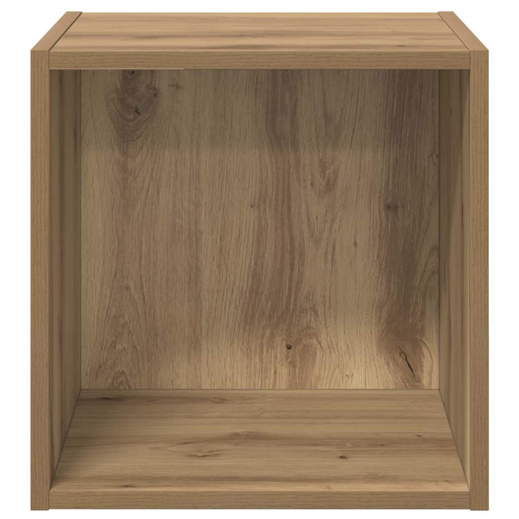 Armadi a muro  - 2 Pezzi in Rovere Artigianale, 37 x 37 x 37 cm in Legno ingegnerizzato 875075