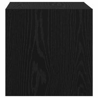 vidaXL Armadietto a muro Rovere nero 37 x 37 x 37 cm Legno multistrato