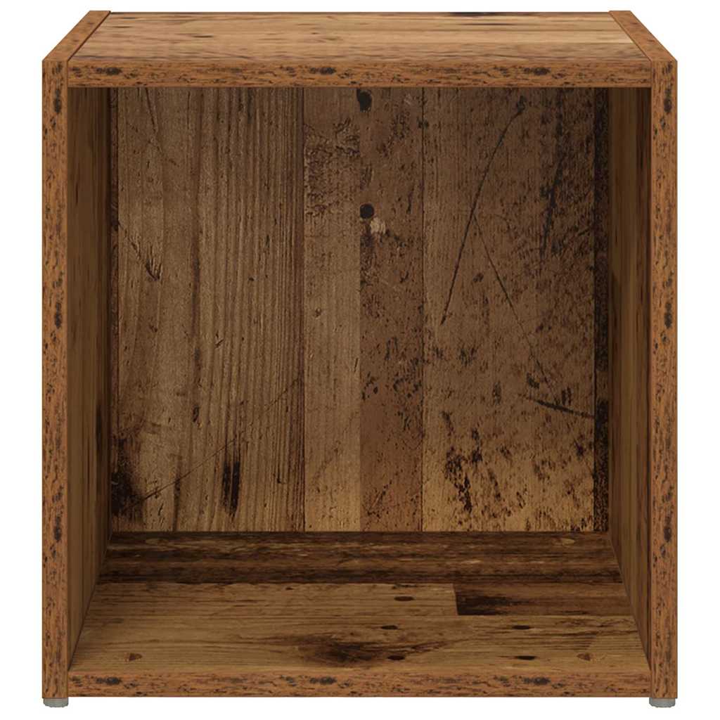 Set mobile TV 2 pz-Set di 2 Credenza per TV Legno vecchio 37 x 35 x 37,5 cm