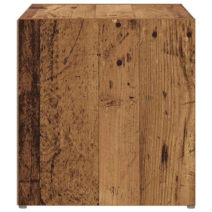 Set mobile TV 2 pz-Set di 2 Credenza per TV Legno vecchio 37 x 35 x 37,5 cm