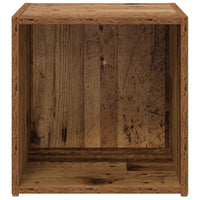 Set mobile TV 4 pz-Set di 4 Credenza per TV Legno vecchio 37 x 35 x 37,5 cm