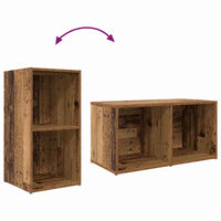 Set mobile TV-Credenza per TV Marrone 72 x 35 x 37 cm Legno multistrato 591898