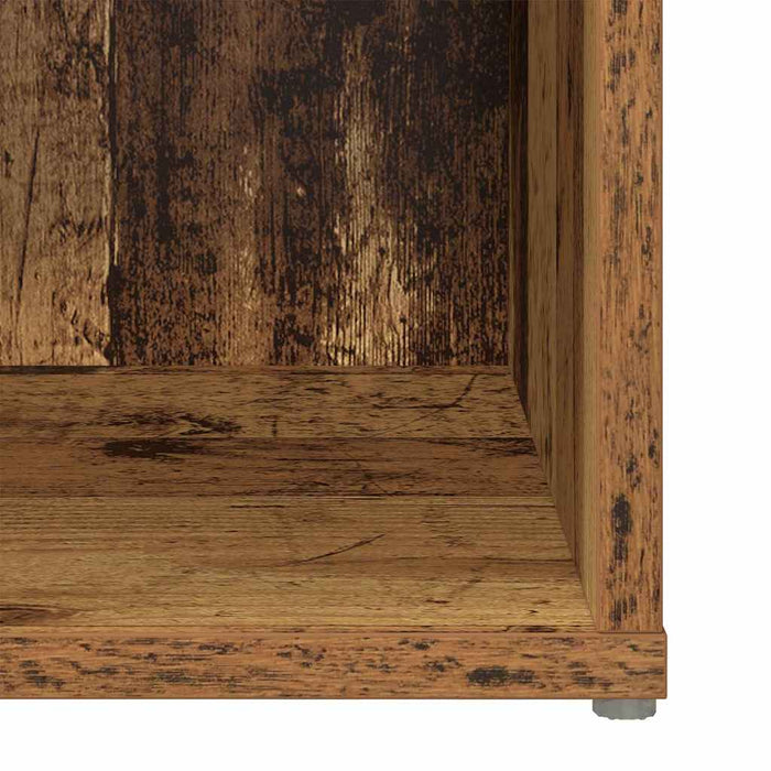 Set mobile TV-Credenza per TV Marrone 72 x 35 x 37 cm Legno multistrato 166232