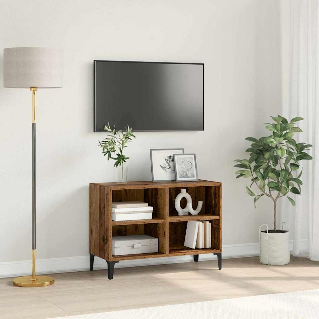 Set mobile TV-Credenza per TV Marrone 69,5 x 30 x 50 cm Legno multistrato 363328