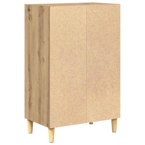 vidaXL Credenza rovere artigianale 57 x 35 x 89.5 cm Legno multistrato