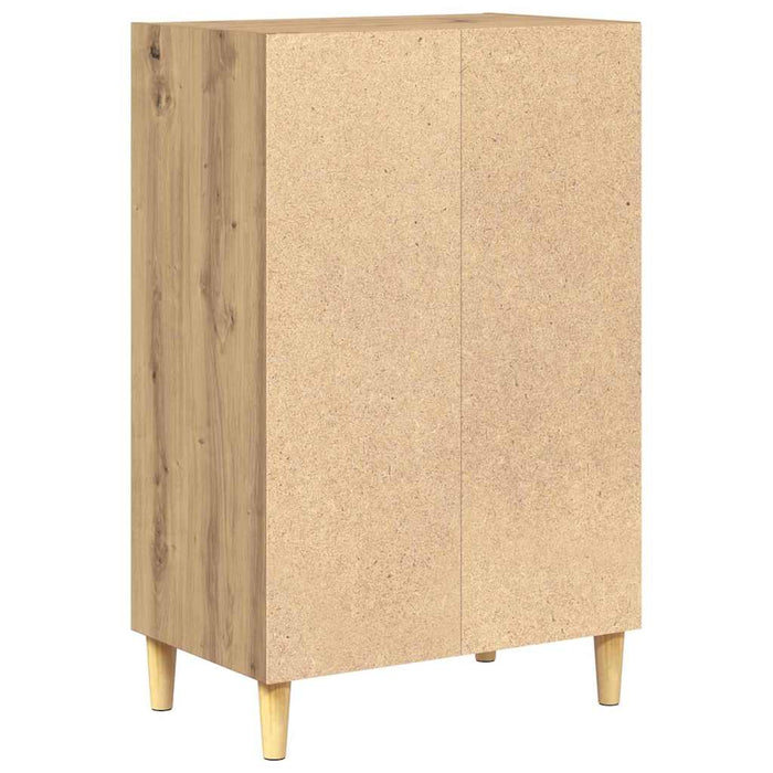 vidaXL Credenza rovere artigianale 57 x 35 x 89.5 cm Legno multistrato