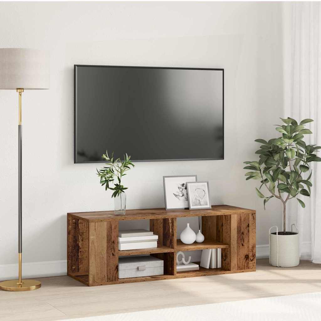 Set mobile TV-Credenza per TV Legno vecchio 102 x 35 x 35 cm Legno multistrato