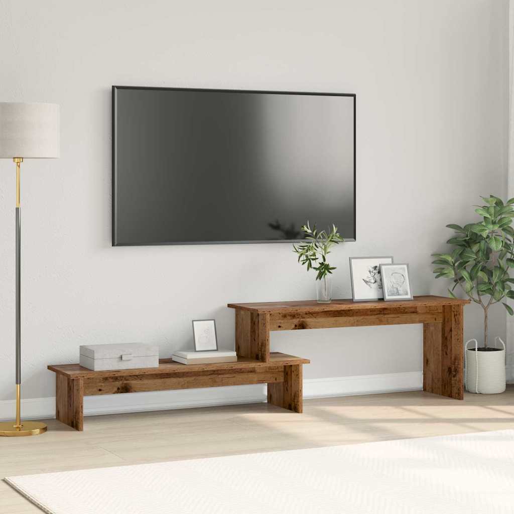 Set mobile TV-Credenza per TV Legno vecchio 180 x 30 x 43 cm Legno multistrato