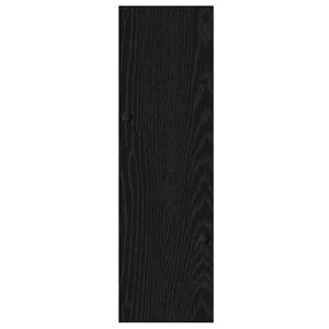 Armadi per scarpe da muro 2 pcs Rovere nero Legno multistrato 875145