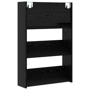 Armadi per scarpe da muro Altro Rovere nero Legno multistrato 875150