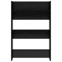 Armadi per scarpe da muro Altro Rovere nero Legno multistrato 875150