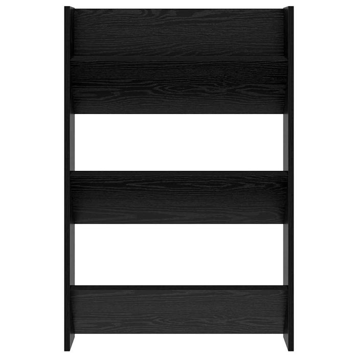 Armadi per scarpe da muro Altro Rovere nero Legno multistrato 875150