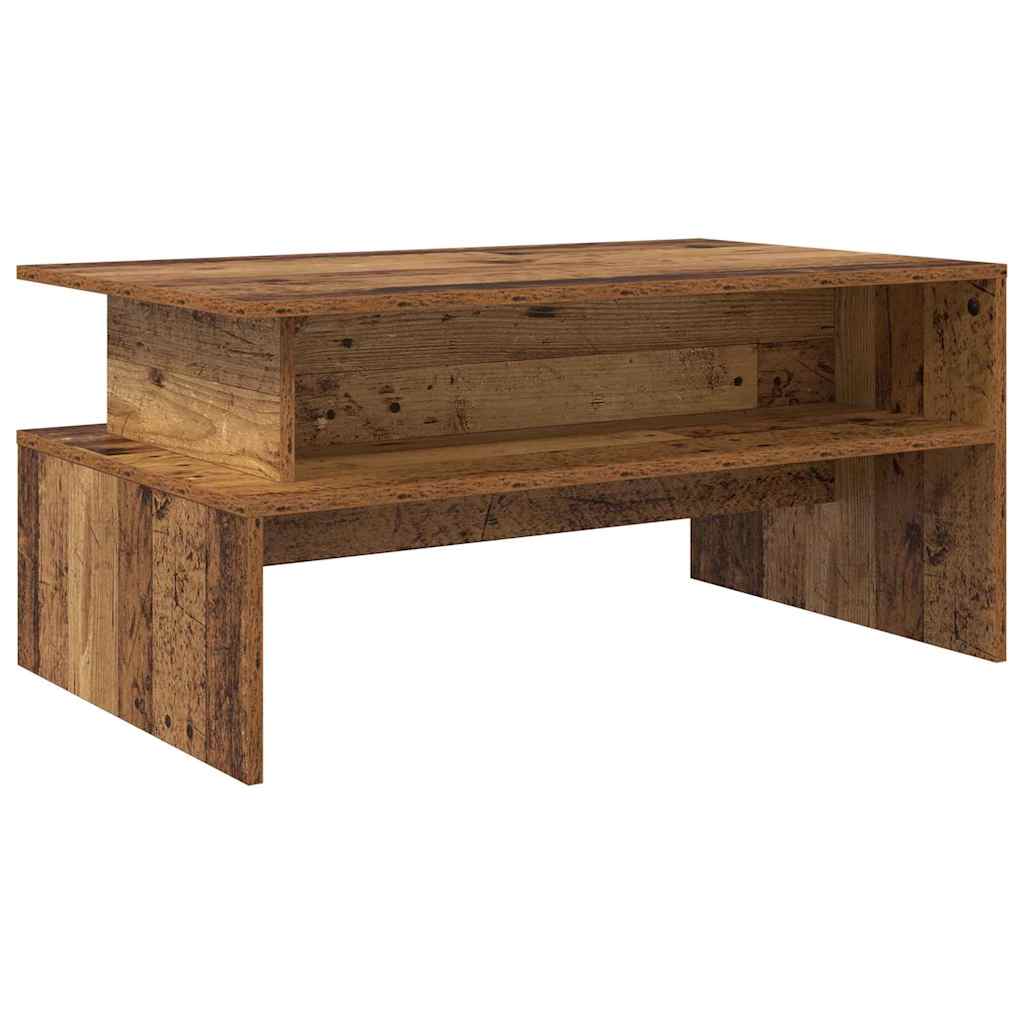 vidaXL Tavolino da salotto Legno antico 90 x 55 x 42.5 cm