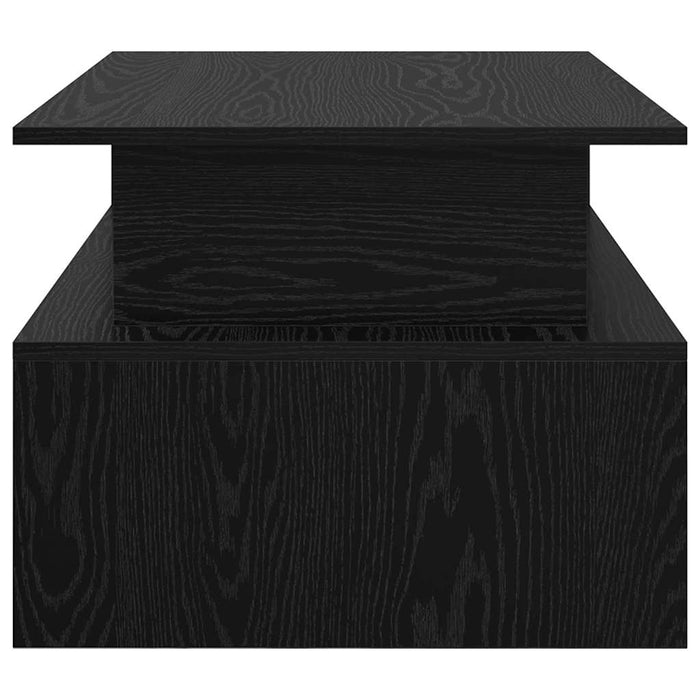Tavolino da salotto Rovere nero 90 x 55 x 42.5 cm 875157