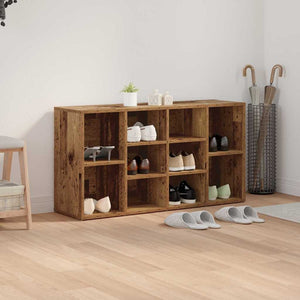 vidaXL Panca per scarpe Altro Legno vecchio 103 x 30 x 54.5 cm