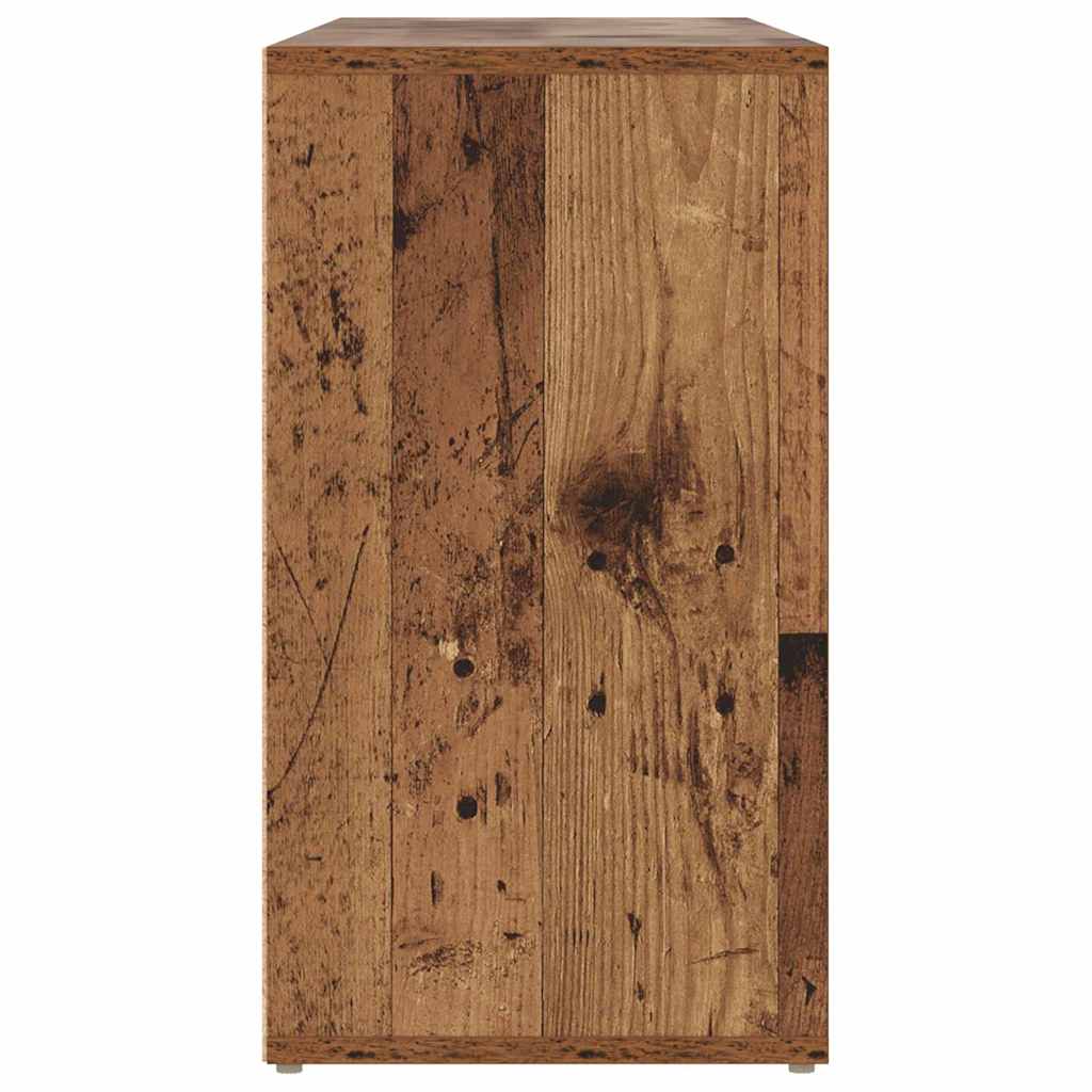 vidaXL Panca per scarpe Altro Legno vecchio 103 x 30 x 54.5 cm