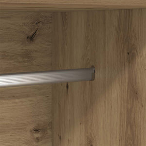 vidaXL Guardaroba artisian oak 82.5 x 51.5 x 180 cm Legno multistrato