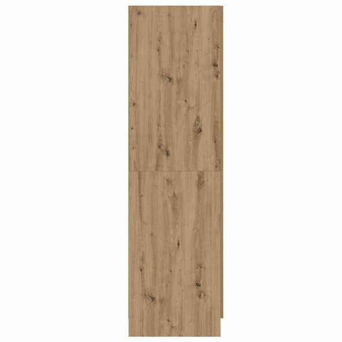 vidaXL Guardaroba artisian oak 82.5 x 51.5 x 180 cm Legno multistrato