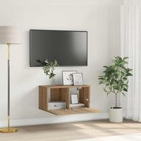 Set mobile TV-Credenza per TV Marrone 60 x 30 x 30 cm Legno multistrato 770485