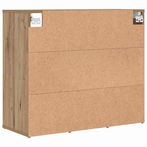 vidaXL Scarpiera con lo scaffale rovere artigianale 77.5 x 30 x 67 cm