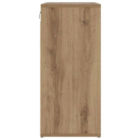 vidaXL Scarpiera con lo scaffale rovere artigianale 77.5 x 30 x 67 cm