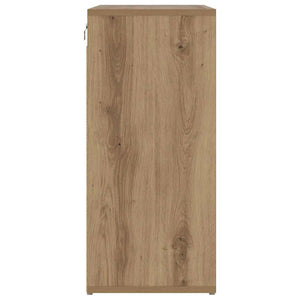vidaXL Scarpiera con lo scaffale rovere artigianale 77.5 x 30 x 67 cm