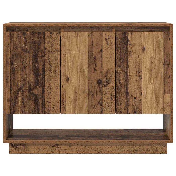 vidaXL Credenza Legno vecchio 97 x 29 x 75 cm Legno multistrato