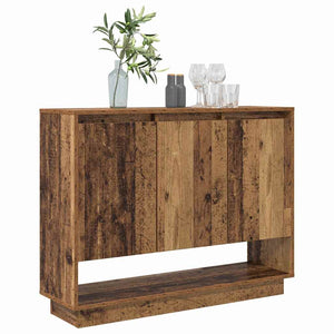 vidaXL Credenza Legno vecchio 97 x 29 x 75 cm Legno multistrato