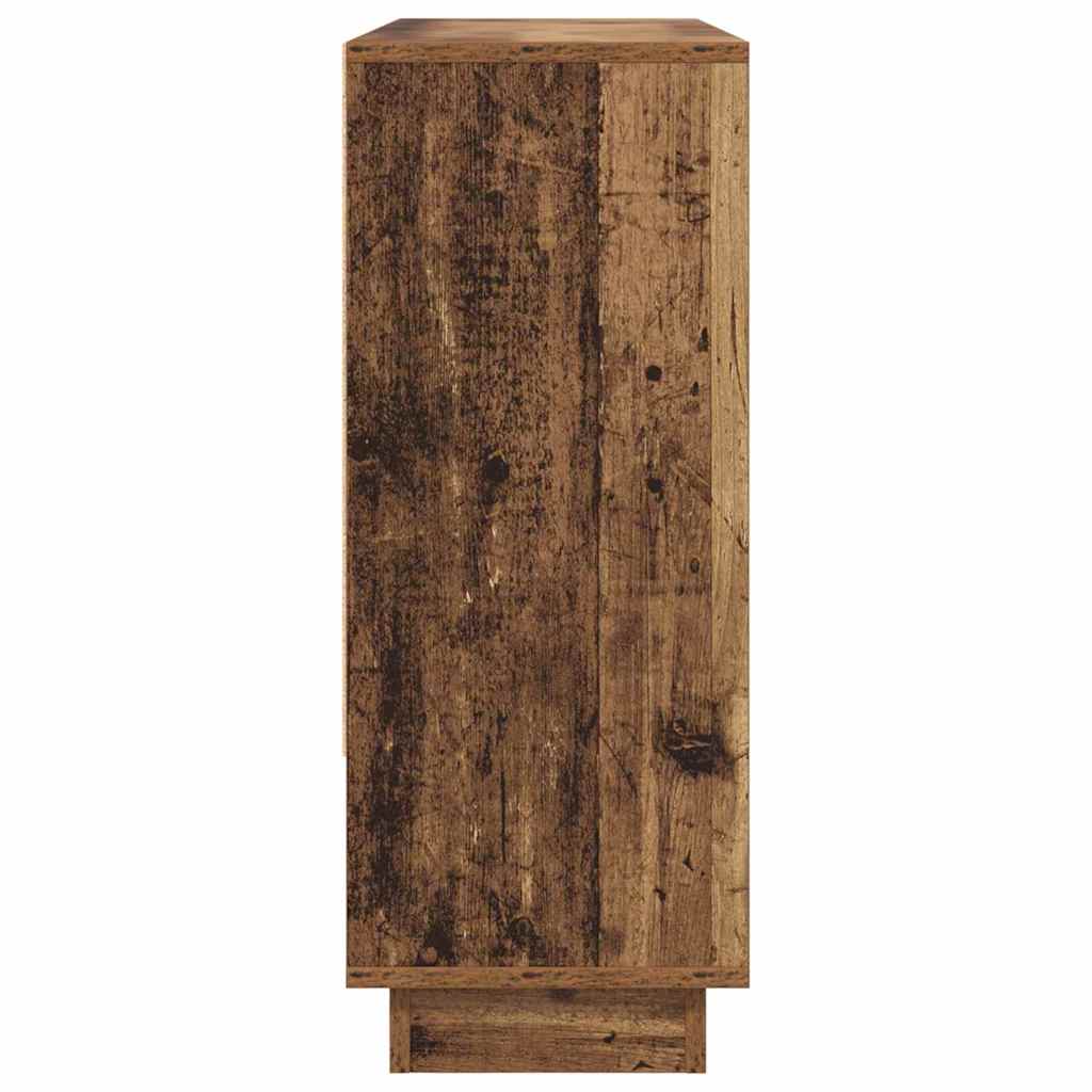 vidaXL Credenza Legno vecchio 97 x 29 x 75 cm Legno multistrato