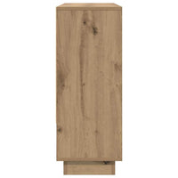vidaXL Credenza rovere artigianale 97 x 29 x 75 cm Legno multistrato