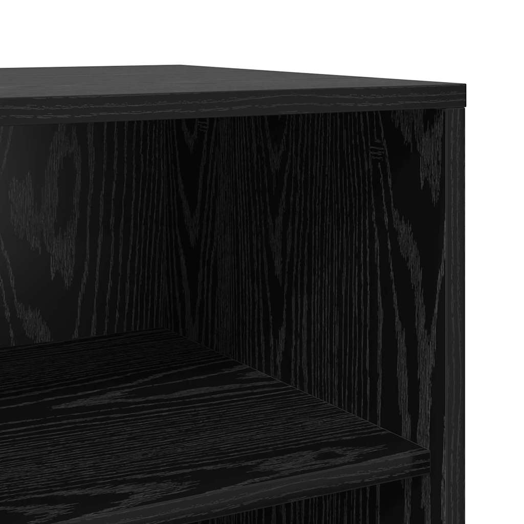 vidaXL Credenza Nero 70 x 41 x 75 cm Legno multistrato