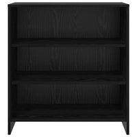 Credenza-Buffet-Armadio da cucina Nero 70 x 41 x 75 cm Legno multistrato