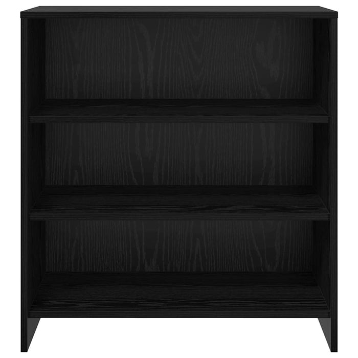 Credenza-Buffet-Armadio da cucina Nero 70 x 41 x 75 cm Legno multistrato